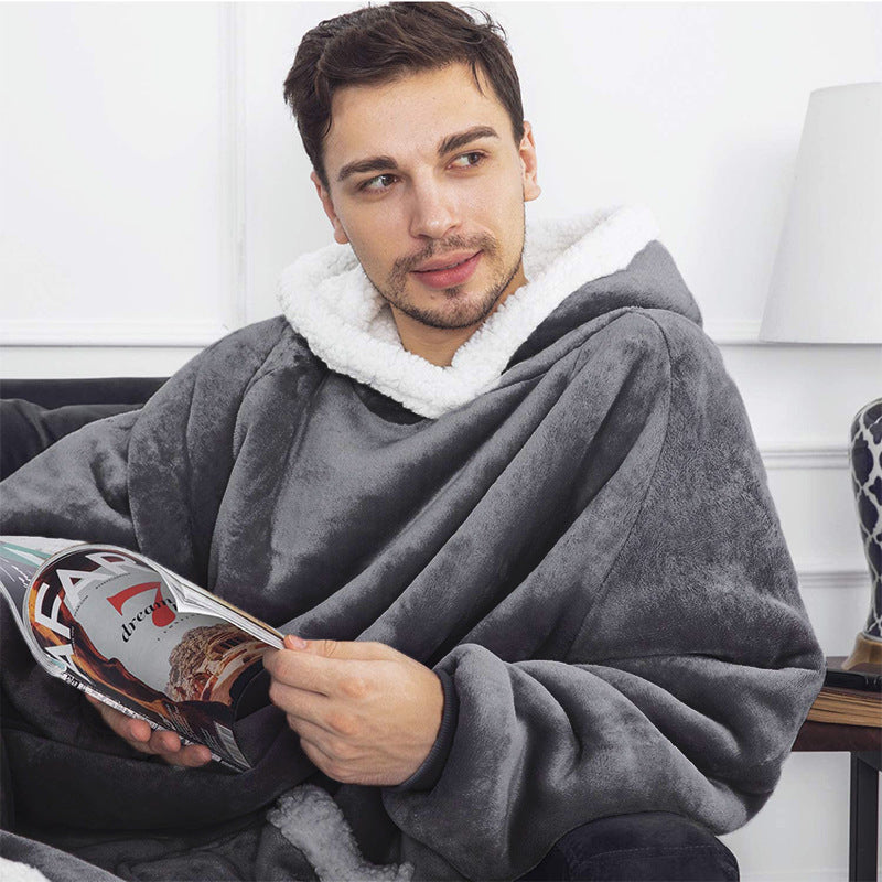 Christmas Hooded Fleece Sweater