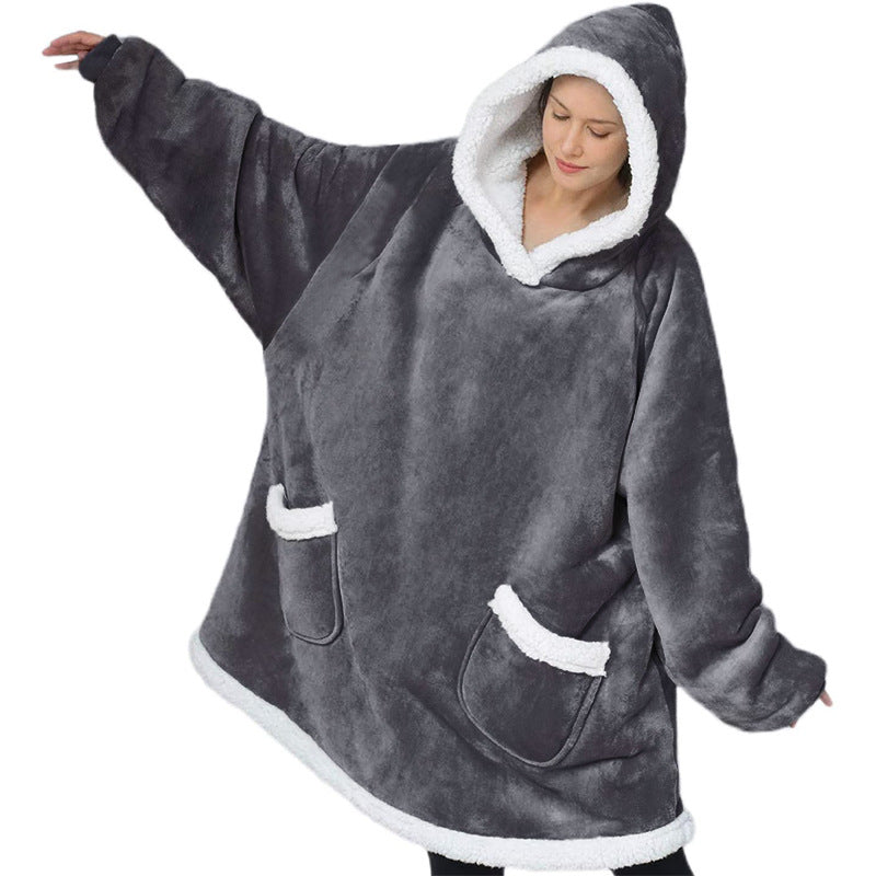 Christmas Hooded Fleece Sweater