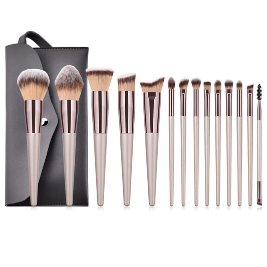 Champagne Gold Makeup Brush Set