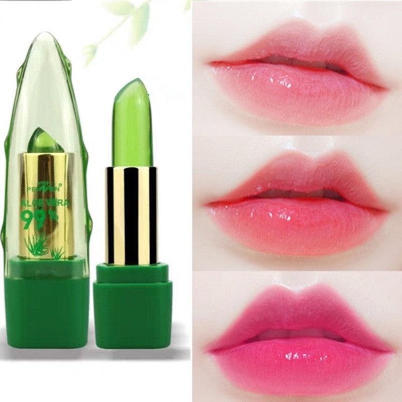 Jelly color-changing lipstick