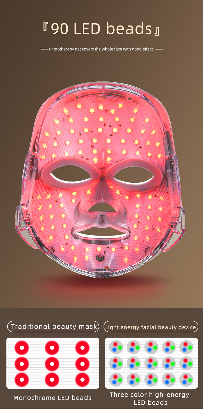Beauty Instruments LED Facial Mask