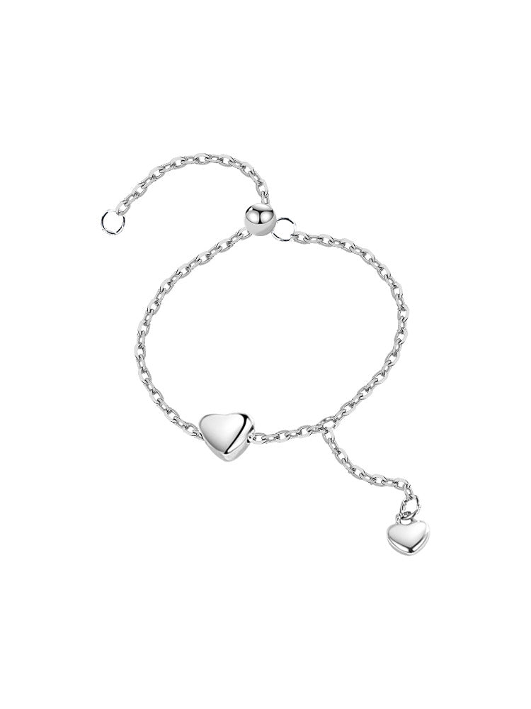 925 silver-plated love finger ring