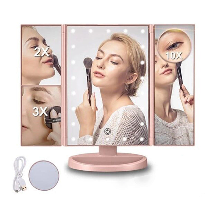 New LED Folding Makeup Mirror